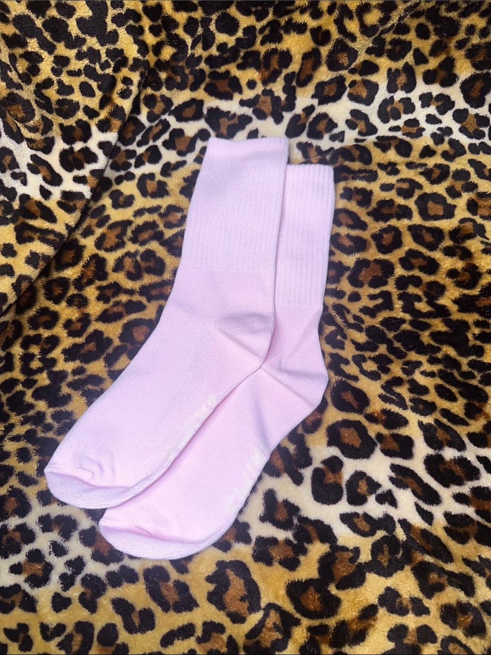 Women’s Crew Socks - Light Pink